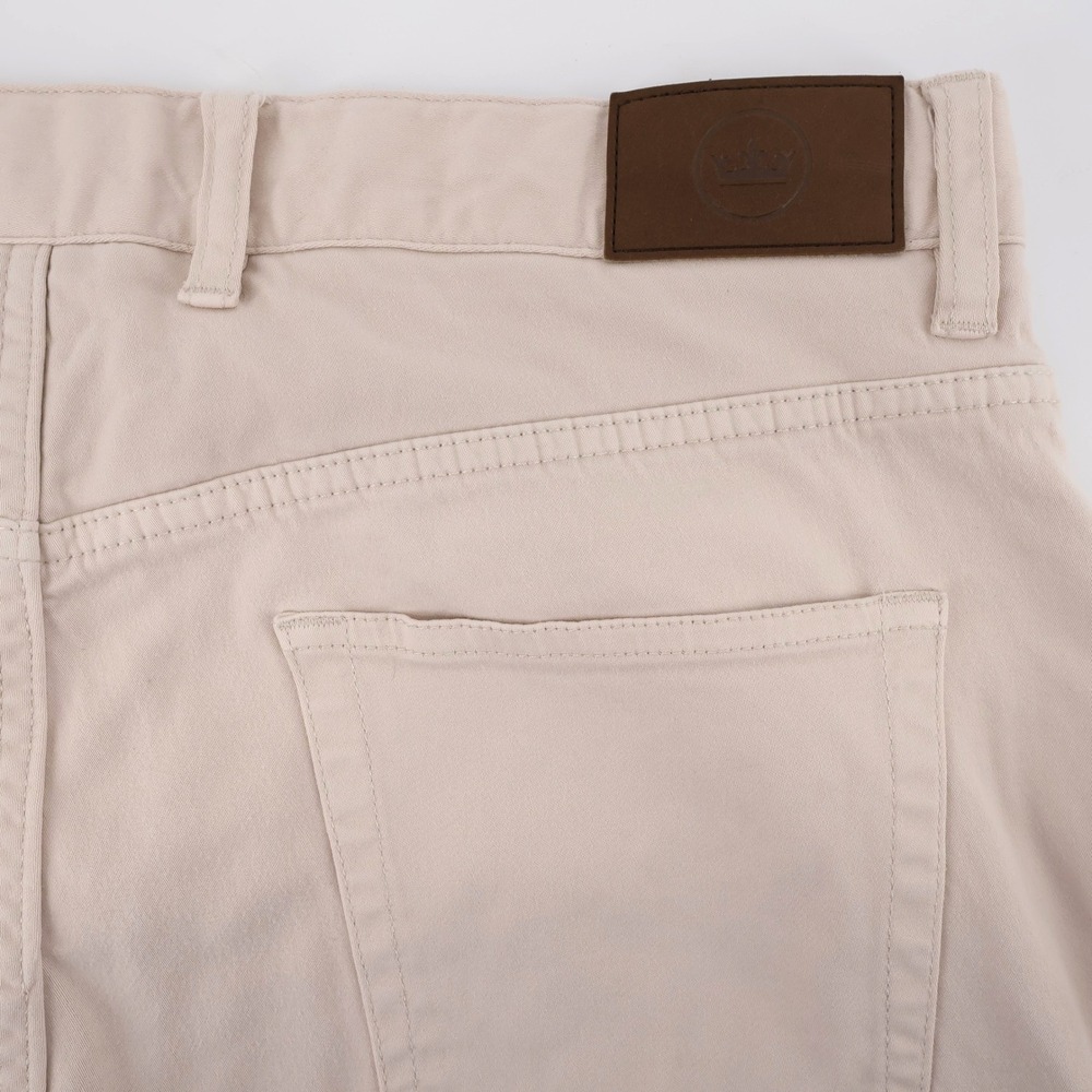 Peter Millar 5-Pocket Straight Leg Pants Beige N/A Mens 33x32